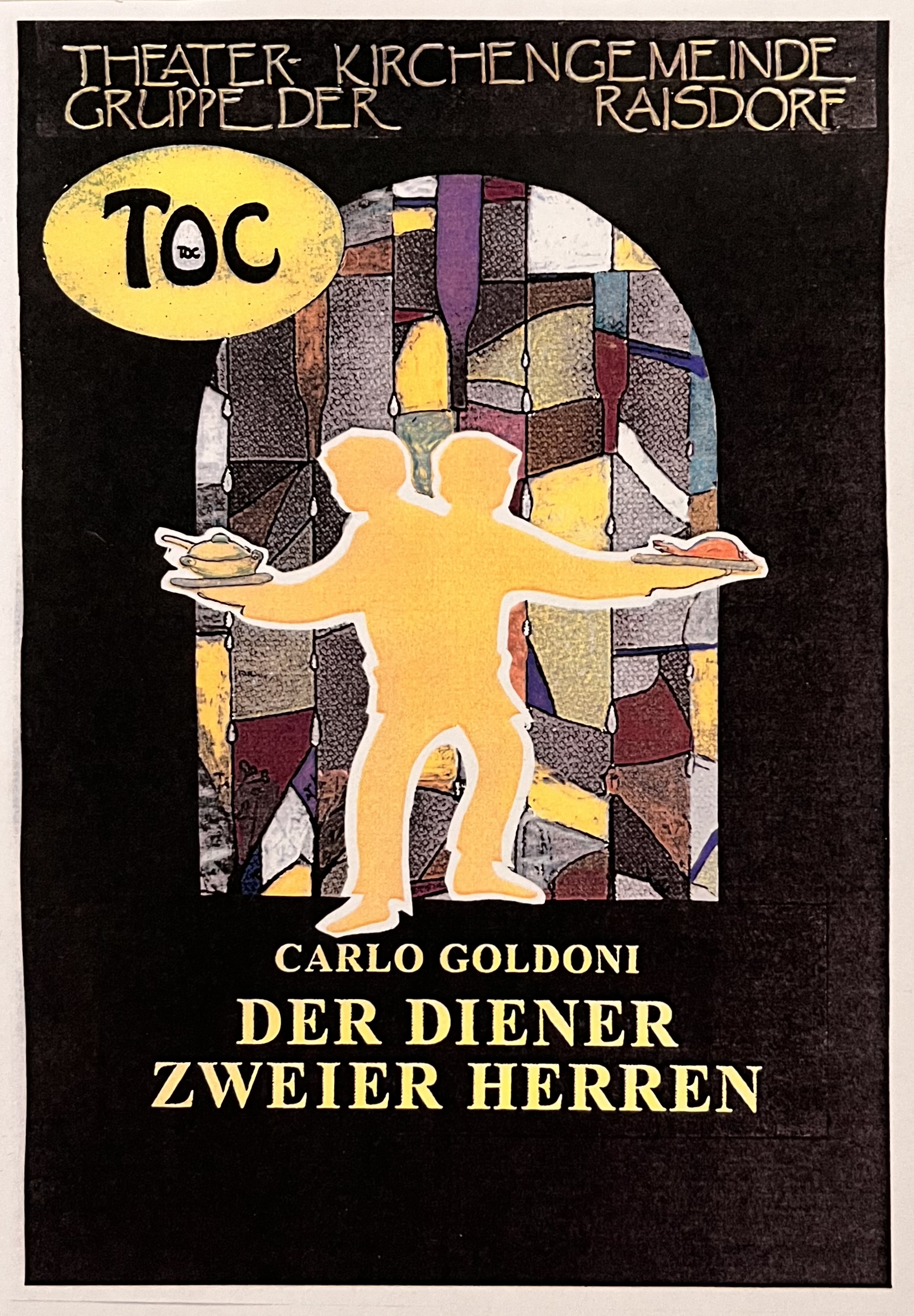 Diener zweier Herren Theaterplakat